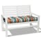 Classic Accessories Indoor/Outdoor Bench Cushion, 54 x 18 x 5", Santa Fe Stripe 62-208-013401-EC - alternate 4